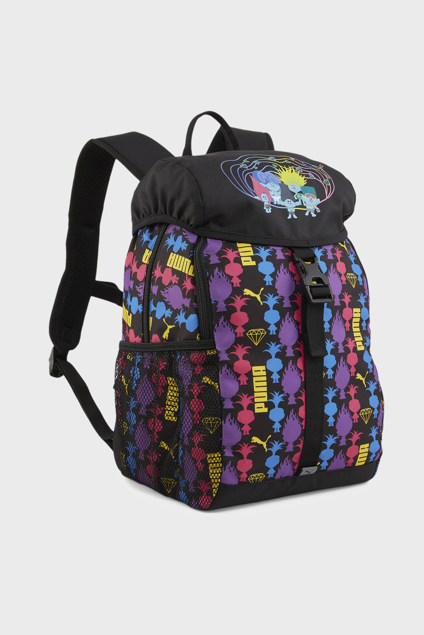 Детский рюкзак с узором PUMA x Trolls Youth Backpack 1