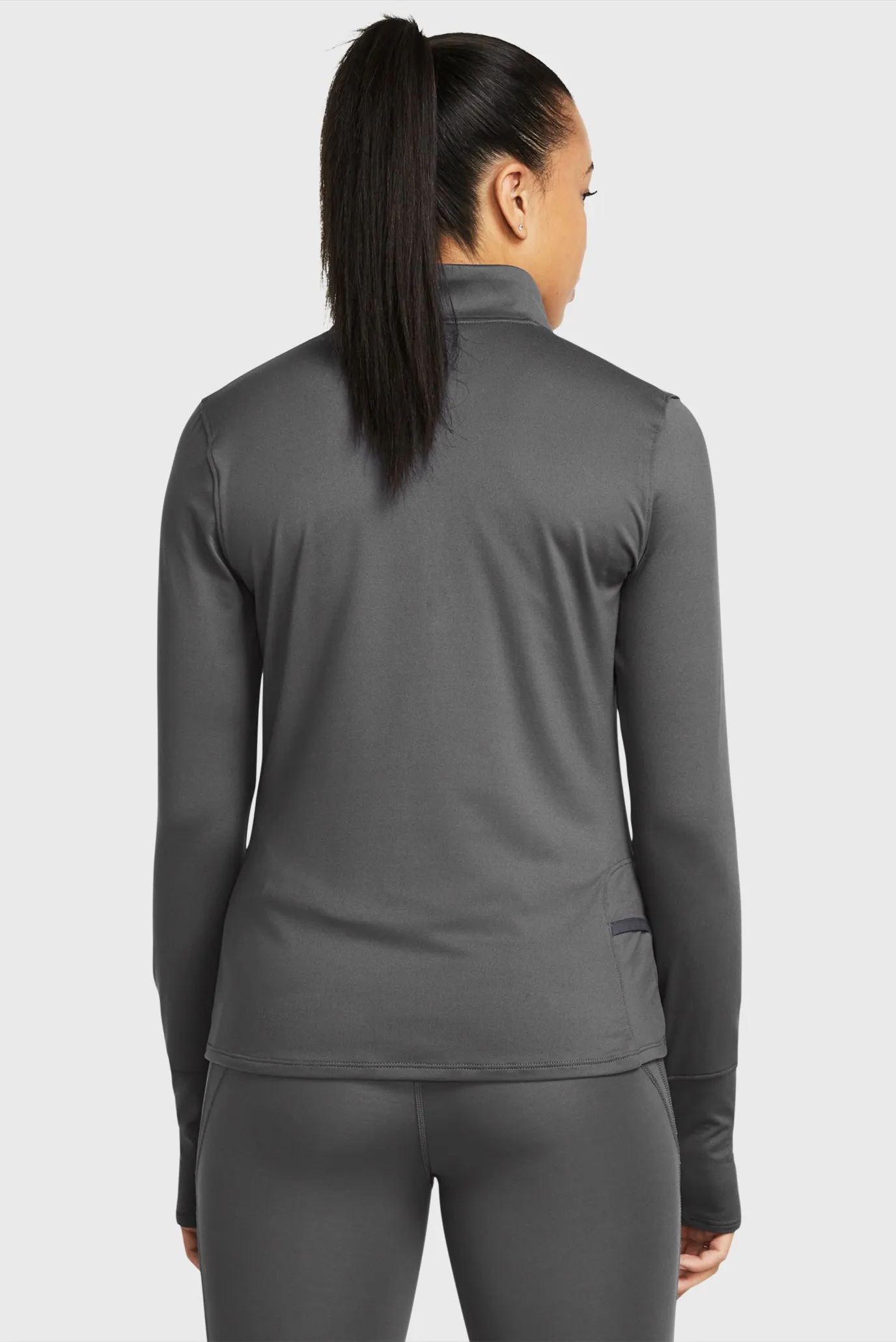 Жіноча сіра спортивна кофта UA Launch Pro Half Zip 2