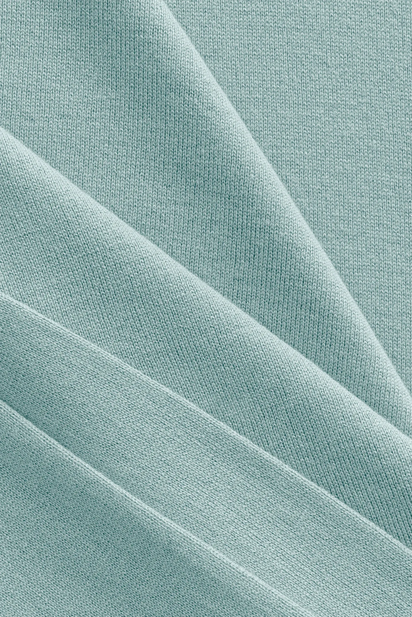 Женский мятный шелковый гольф 6