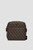Мужская темно-коричневая сумка с узором