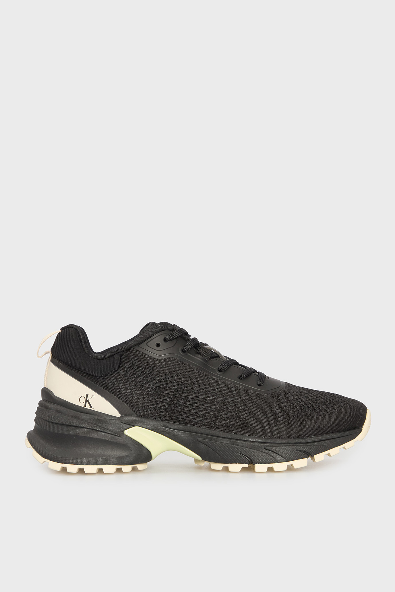 Женские черные кроссовки HIKE RUNNER MG TECH KNIT Черный 40 Calvin Klein Jeans YW0YW01856 Женские черные кроссовки HIKE RUNNER MG TECH KNIT Черный 40 Calvin Klein Jeans YW0YW01856