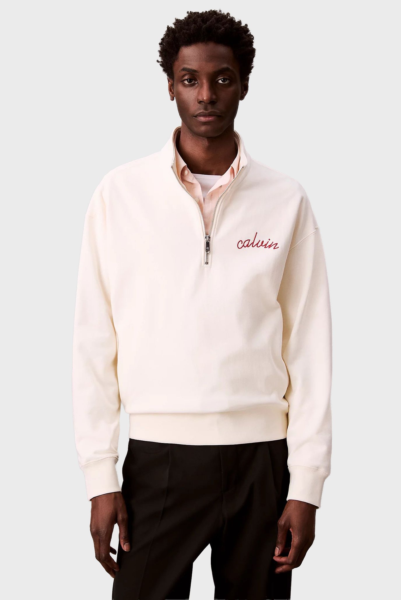 Мужская белая спортивная кофта PREMIUM TERRY Белый S Calvin Klein Jeans LV04RC227G Мужская белая спортивная кофта PREMIUM TERRY Белый S Calvin Klein Jeans LV04RC227G