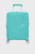 Бирюзовый чемодан 55 см SOUNDBOX AQUA BLUE