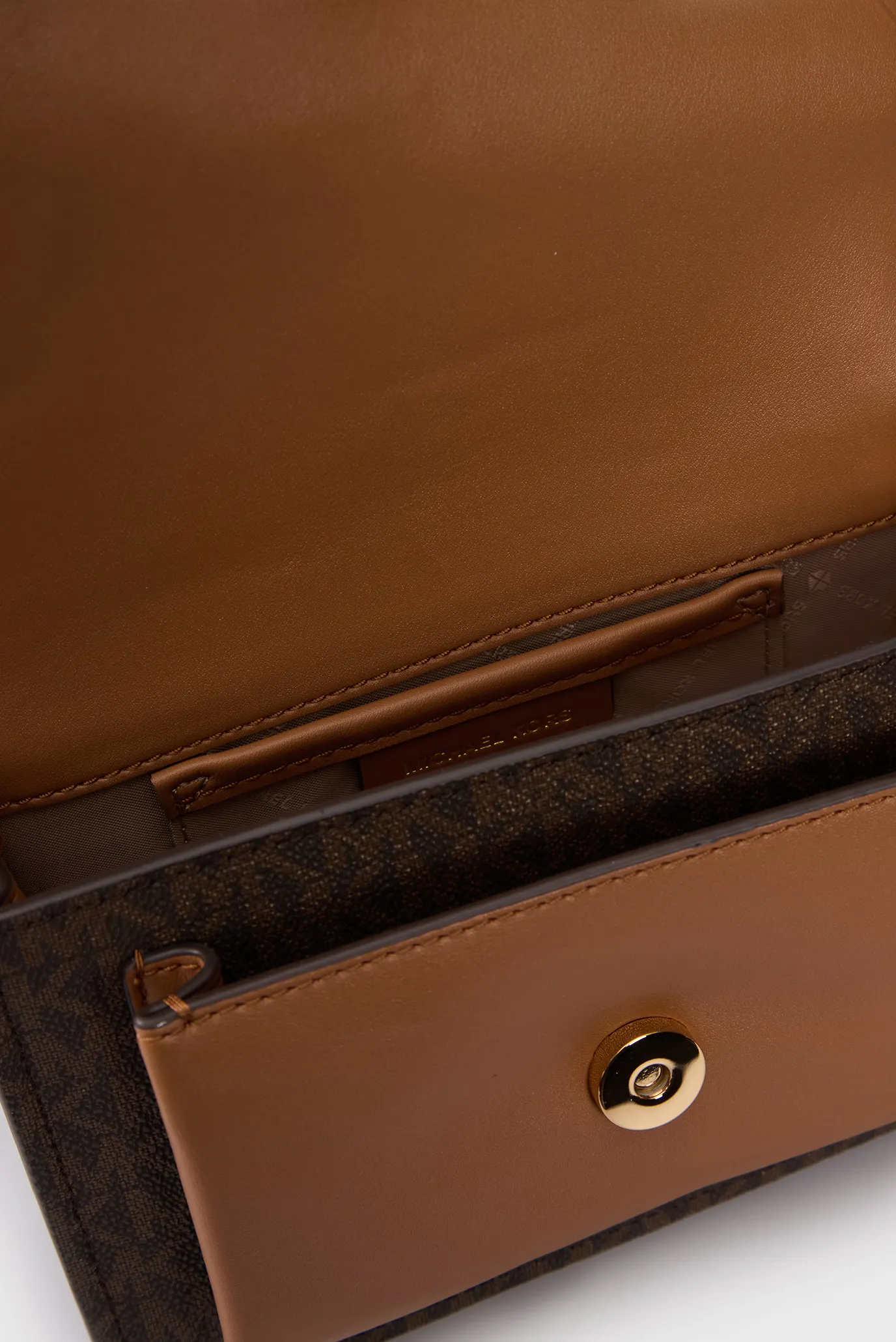 Жіноча темно-коричнева сумка з візерунком CLAIRE 5