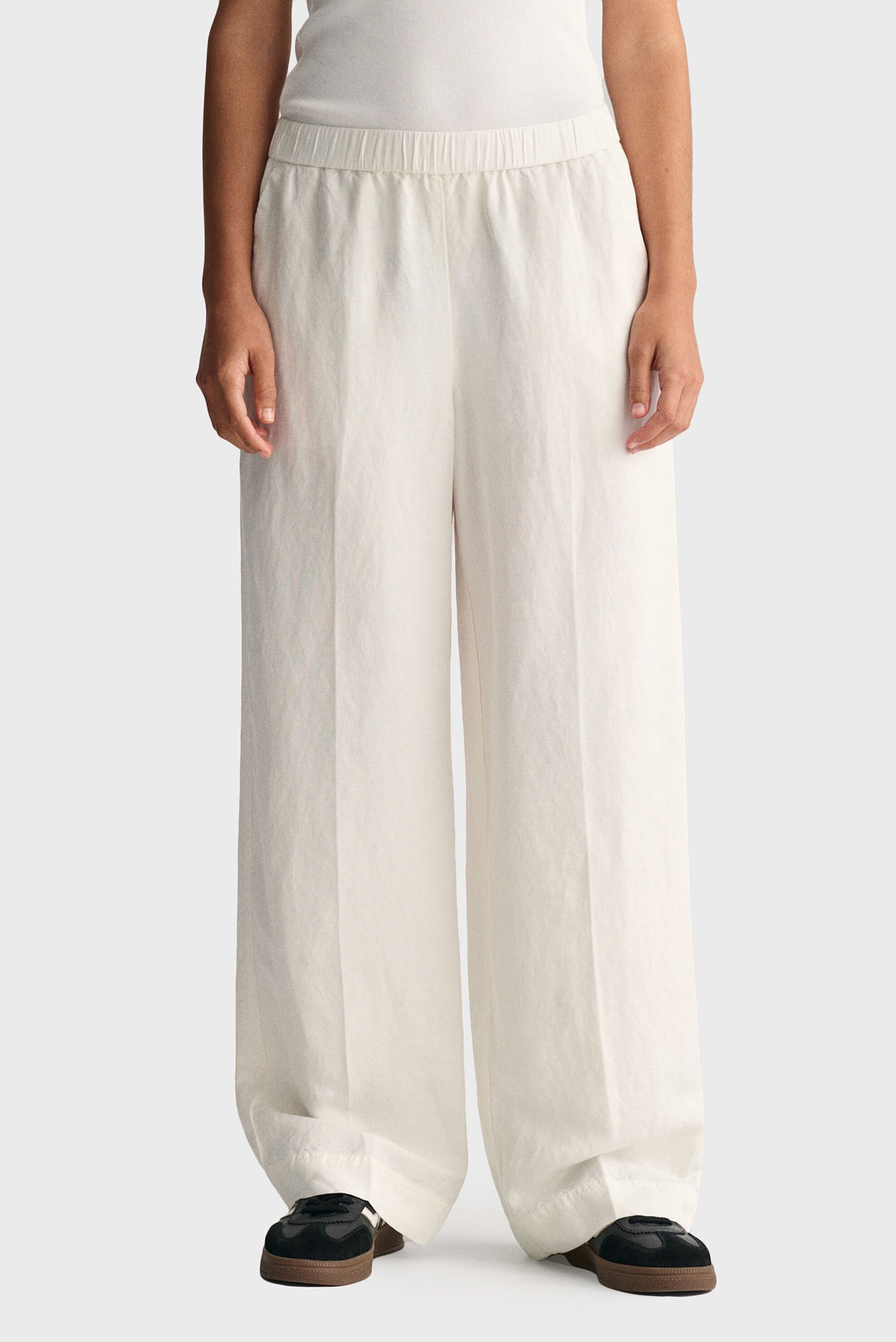 Жіночі білі лляні брюки REL LINEN BLEND PULL ON 1
