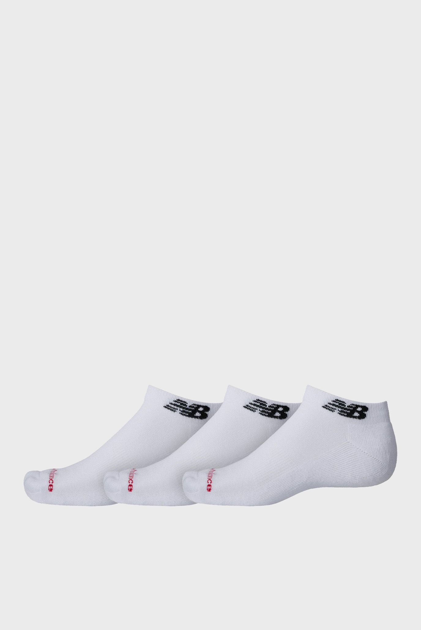 Белые носки (3 пары) Белый 35-38 New Balance LAS51333WT Белые носки (3 пары) Белый 35-38 New Balance LAS51333WT