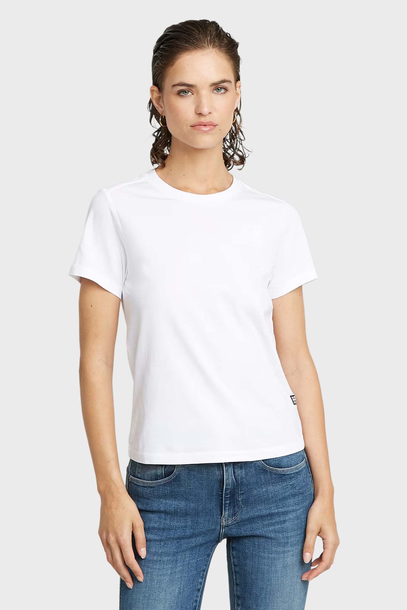 Женская белая футболка Nifous Белый XS G-Star RAW D26062,336 Женская белая футболка Nifous Белый XS G-Star RAW D26062,336
