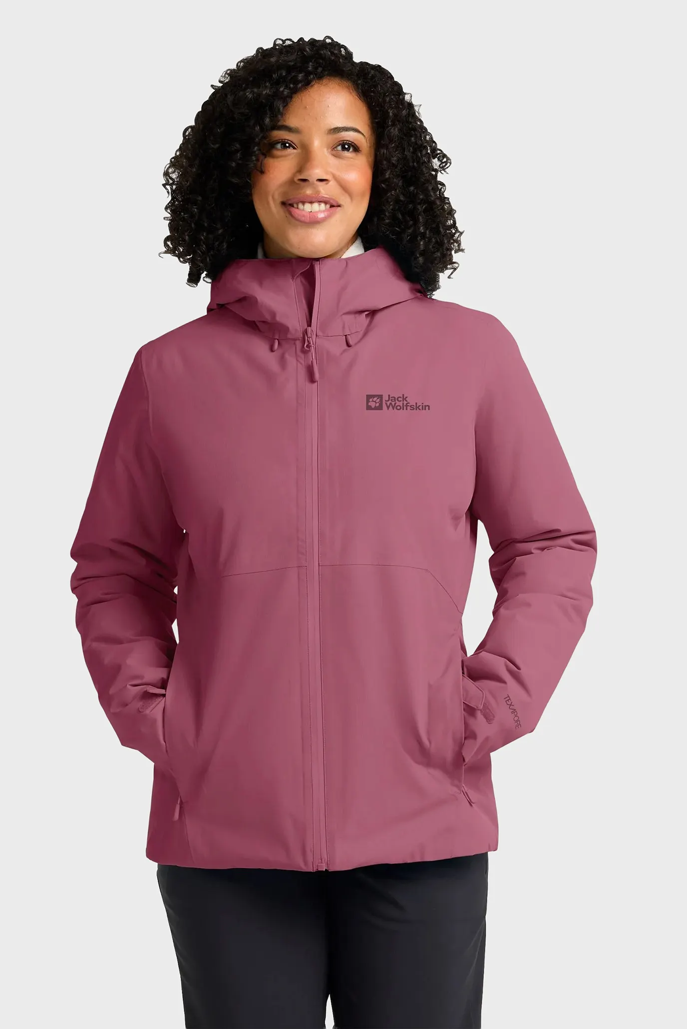 Женская розовая куртка 1