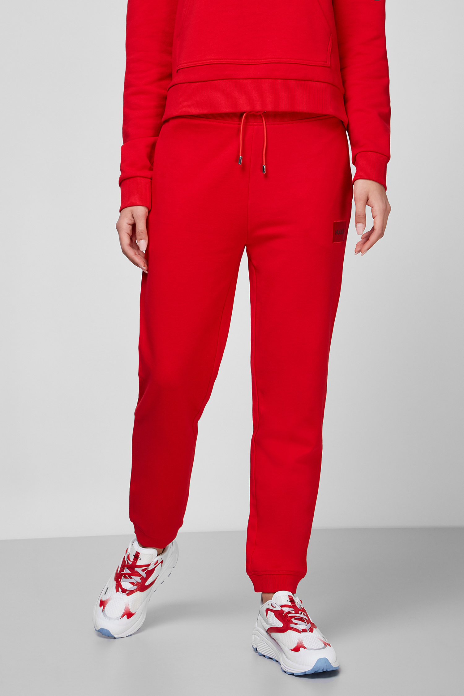 Женские красные спортивные брюки 1