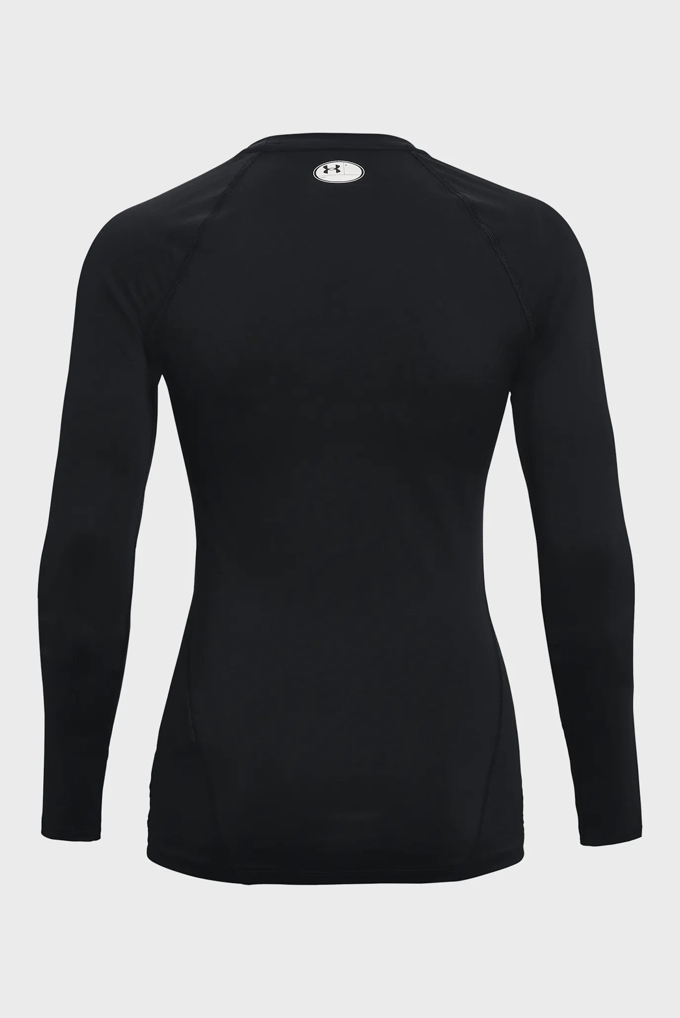 Жіночий чорний лонгслів UA HG Authentics Comp LS 7