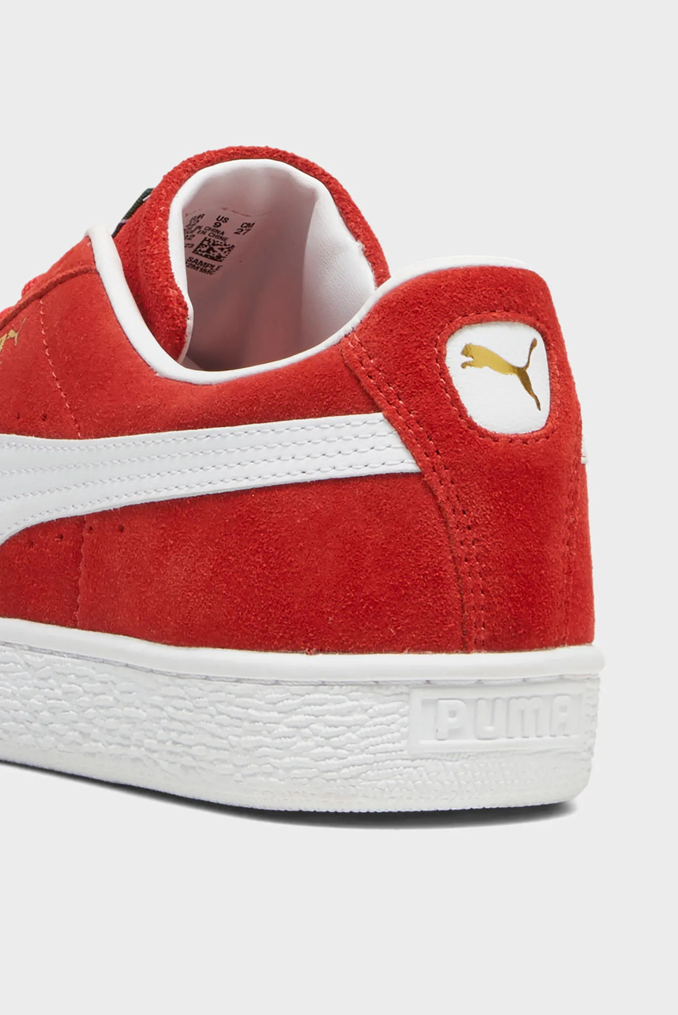 Красные замшевые сникерсы Suede Classic Sneakers Unisex 7