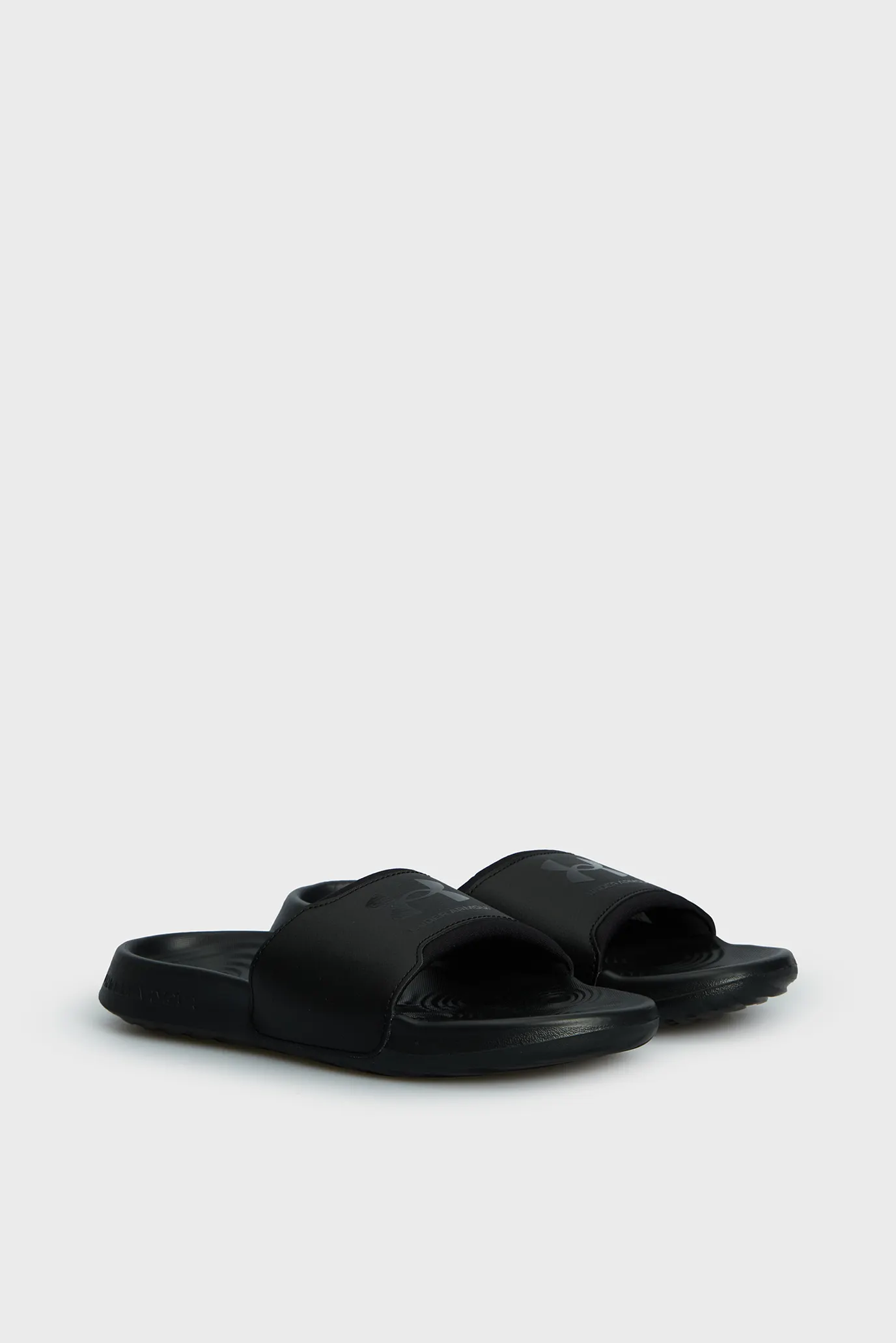 Чоловічі чорні слайдери UA M Ignite Select 3