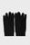 Женские черные перчатки WOMAN FLEECE GLOVES