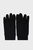 Женские черные перчатки WOMAN FLEECE GLOVES
