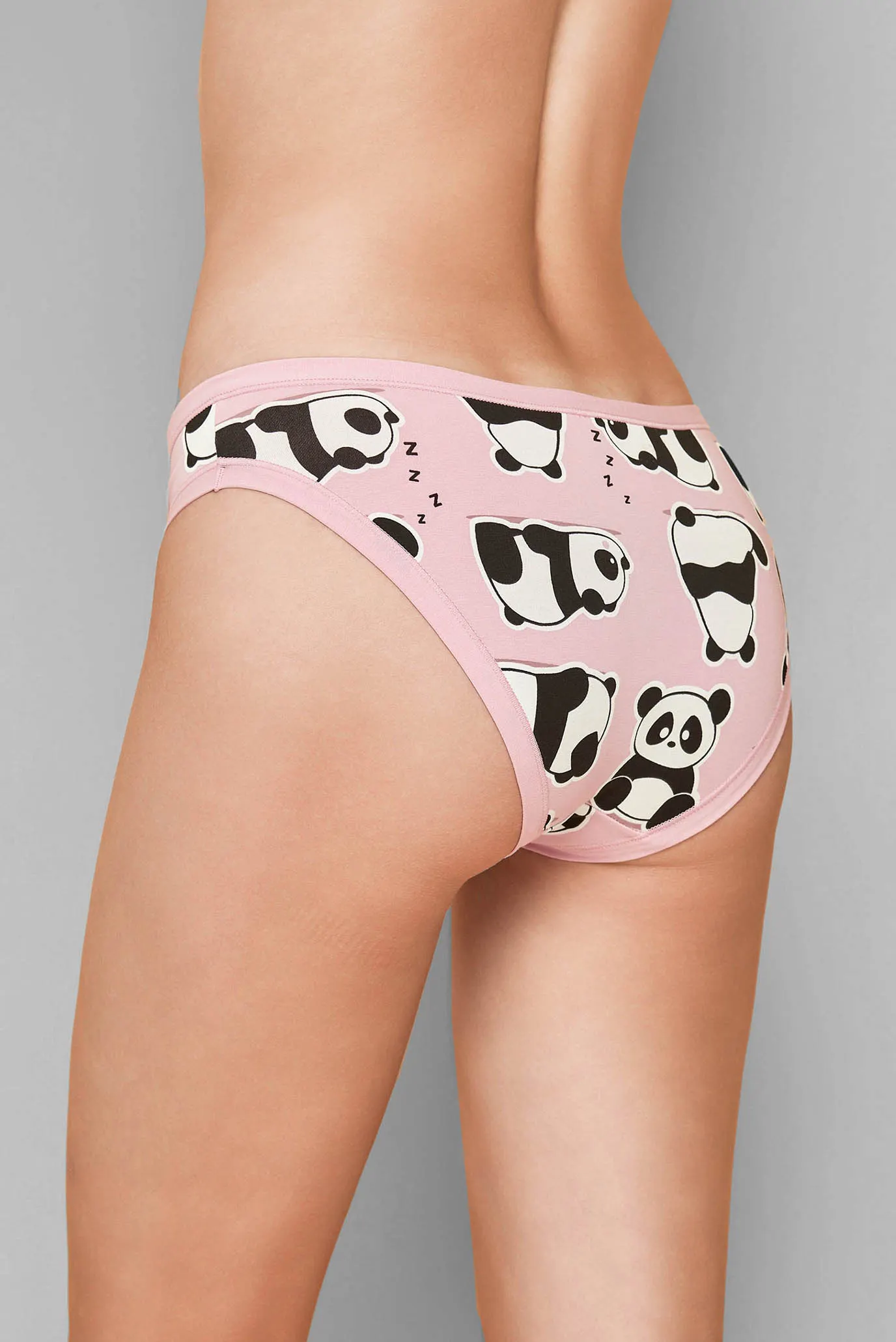 Женские розовые трусики 2