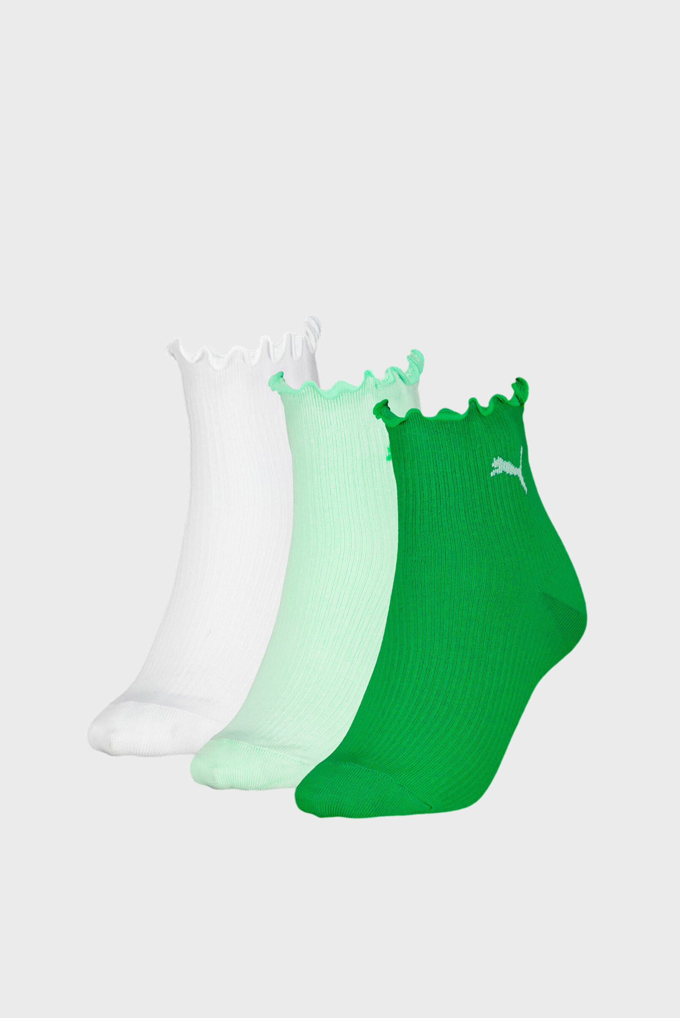 Женские носки (3 пары) PUMA Women's Quarter Socks 3 pack 1