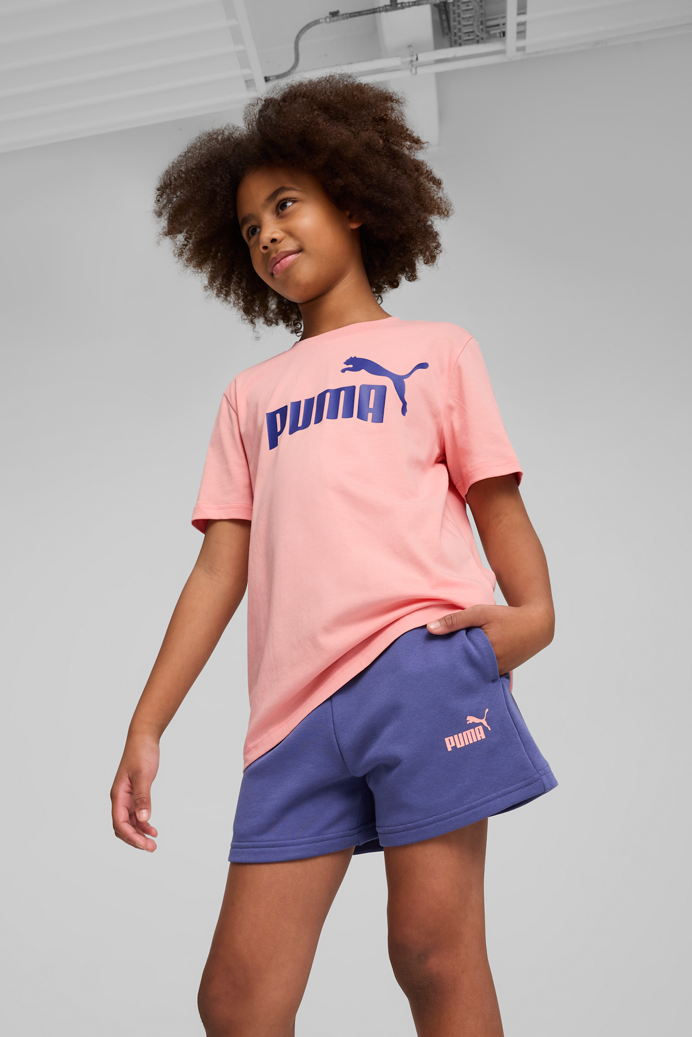 Детский комплект одежды (футболка, шорты) Essentials No. 1 Logo Tee and Shorts Set Youth 1