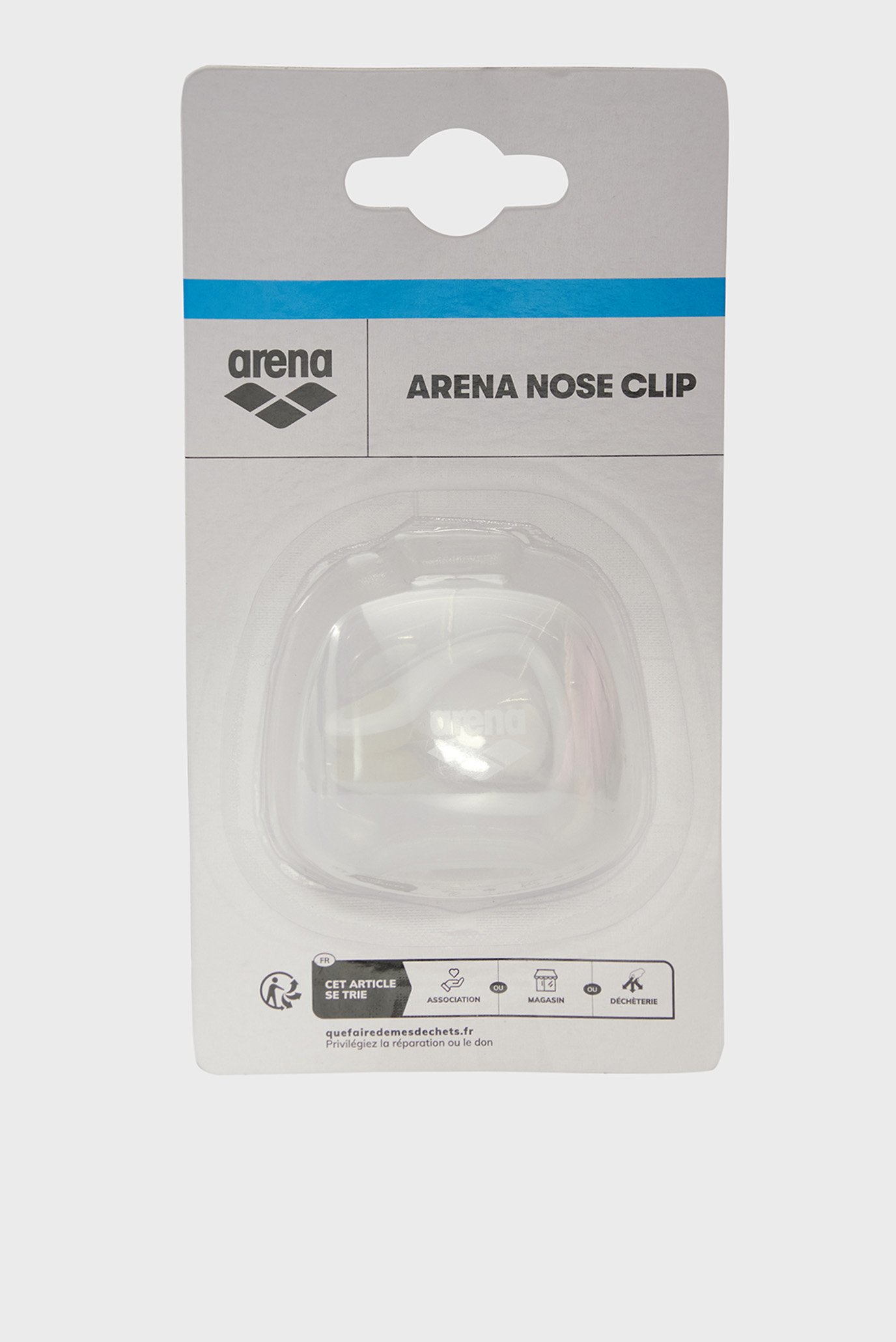 Белый зажим для носа NOSE CLIP Белый ONESIZE Arena 009391-200