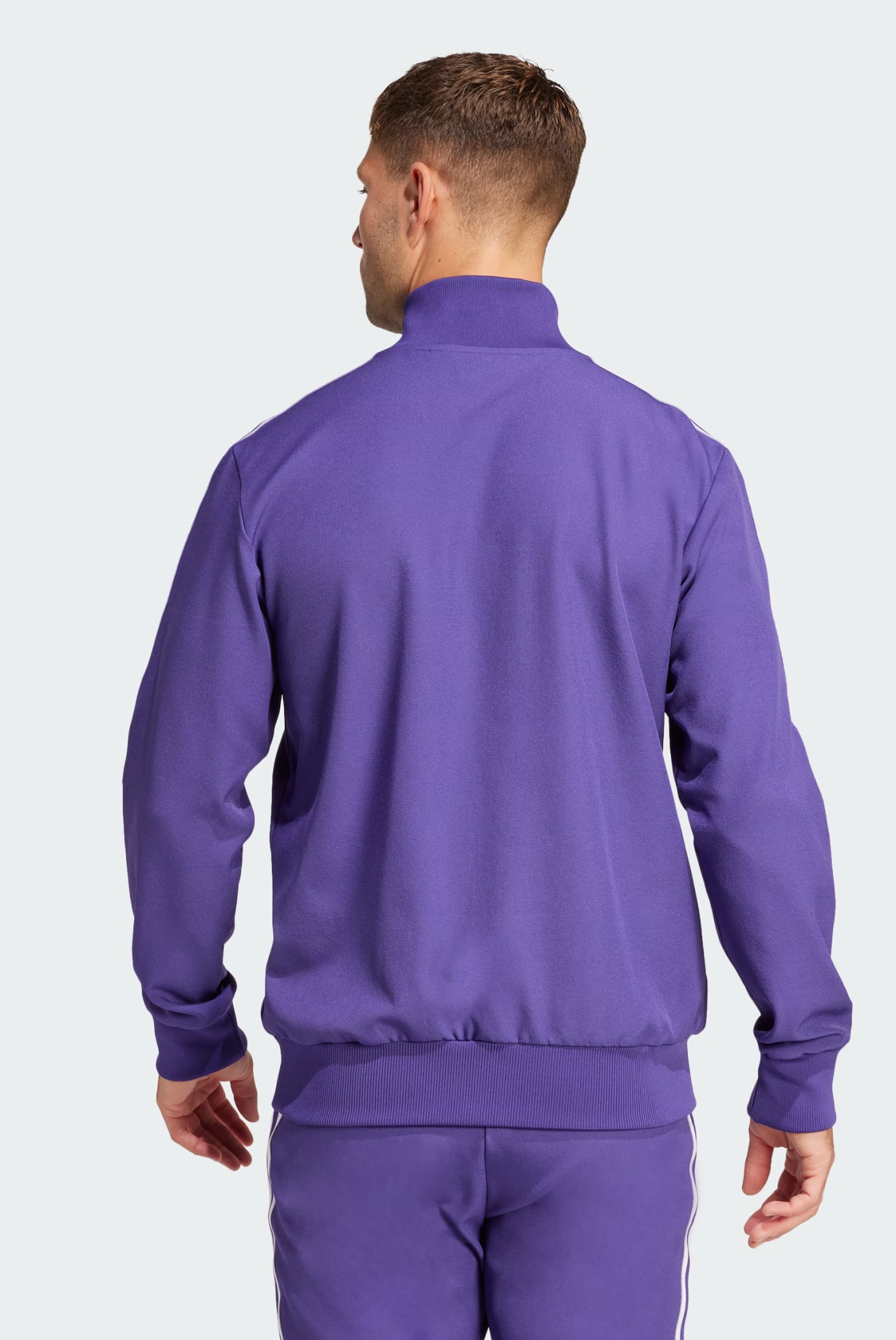 Чоловіча фіолетова спортивна кофта Real Madrid Terrace Icons