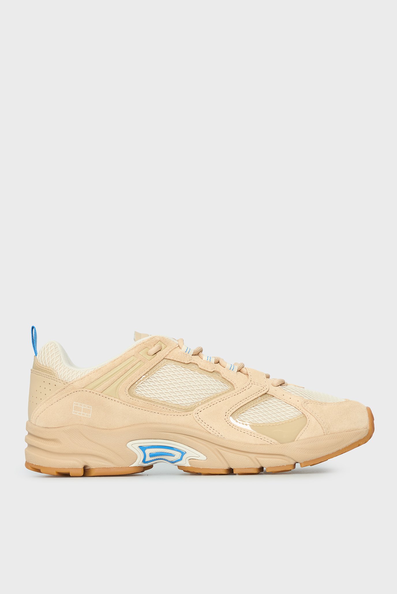 Мужские бежевые кожаные кроссовки CASUAL CUPSOLE Бежевый 41 Tommy Jeans EM0EM01593 Мужские бежевые кожаные кроссовки CASUAL CUPSOLE Бежевый 41 Tommy Jeans EM0EM01593