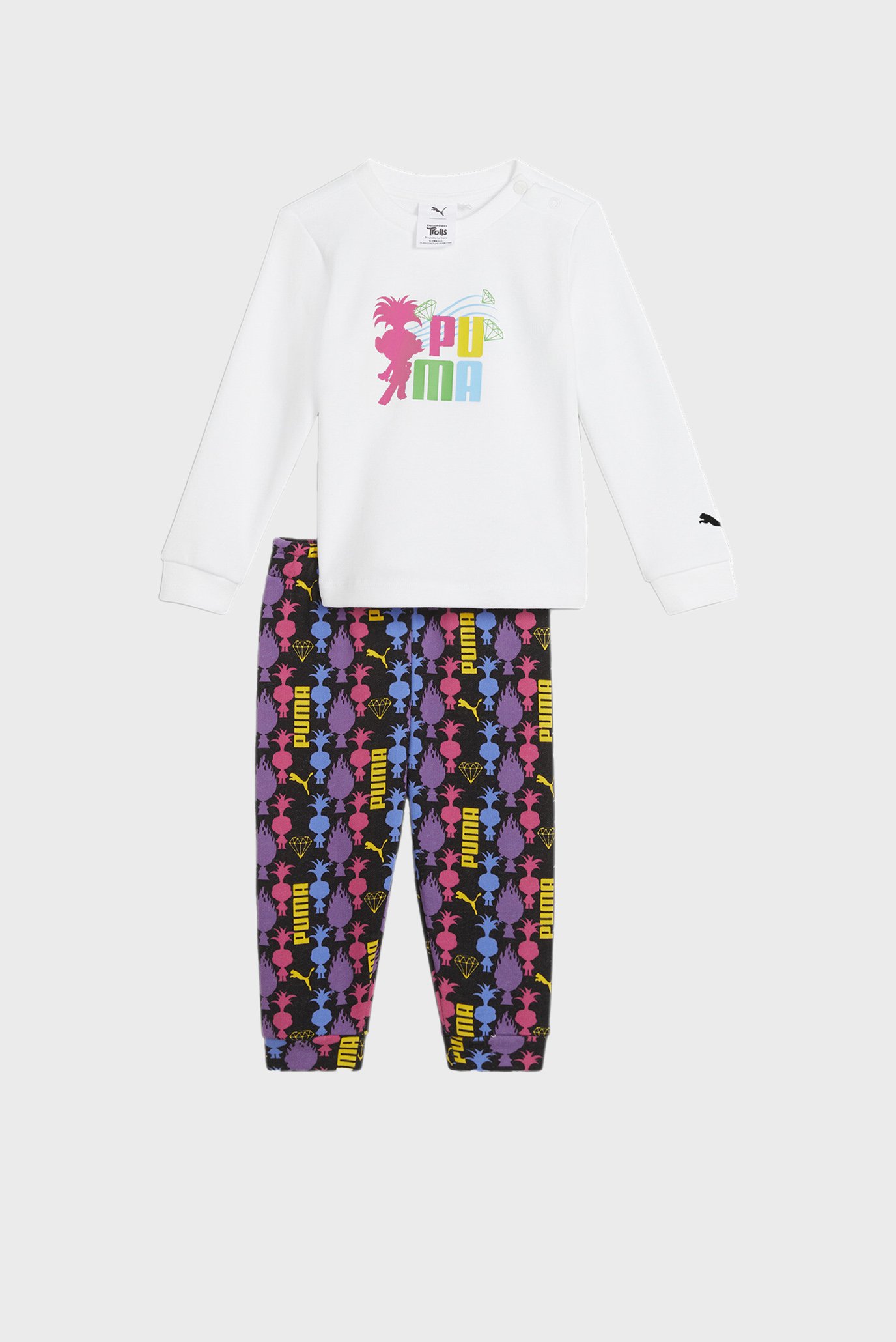 Дитячий спортивний костюм (світшот, штани) PUMA x TROLLS Toddlers' Jogger Set 1