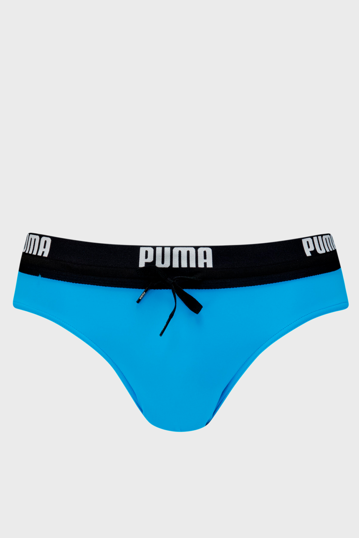 Мужские голубые плавки PUMA Swim Men Logo Swim Brief 1