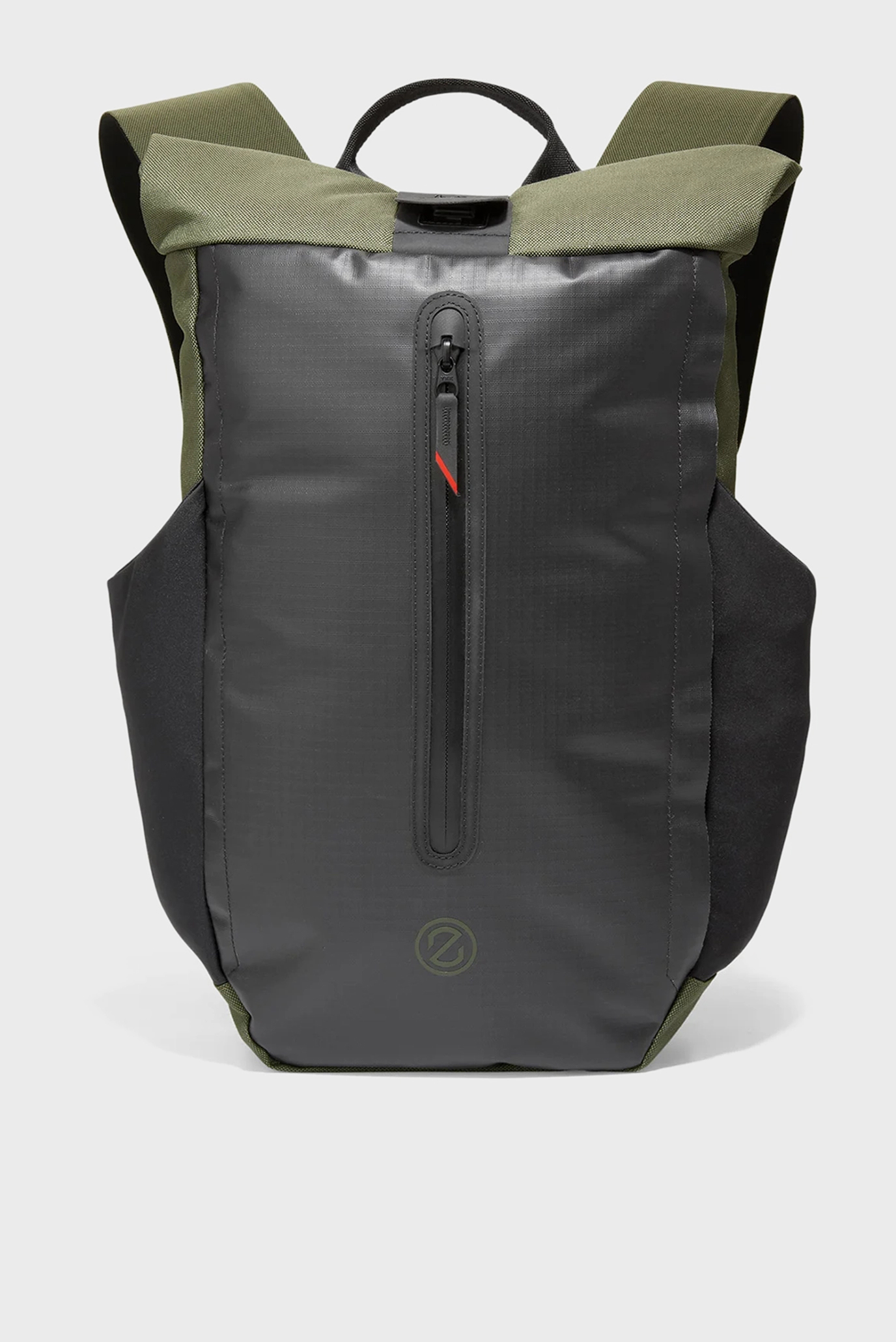 Чоловічий чорний рюкзак ZERØGRAND Roll Top Backpack 1