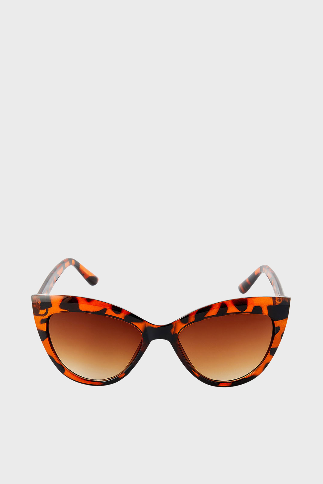 Жіночі коричневі сонцезахисні окуляри AVA CLASSIC CATEYE S 1