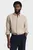 Мужская бежевая льняная рубашка REG GMNT DYED LINEN SHIRT