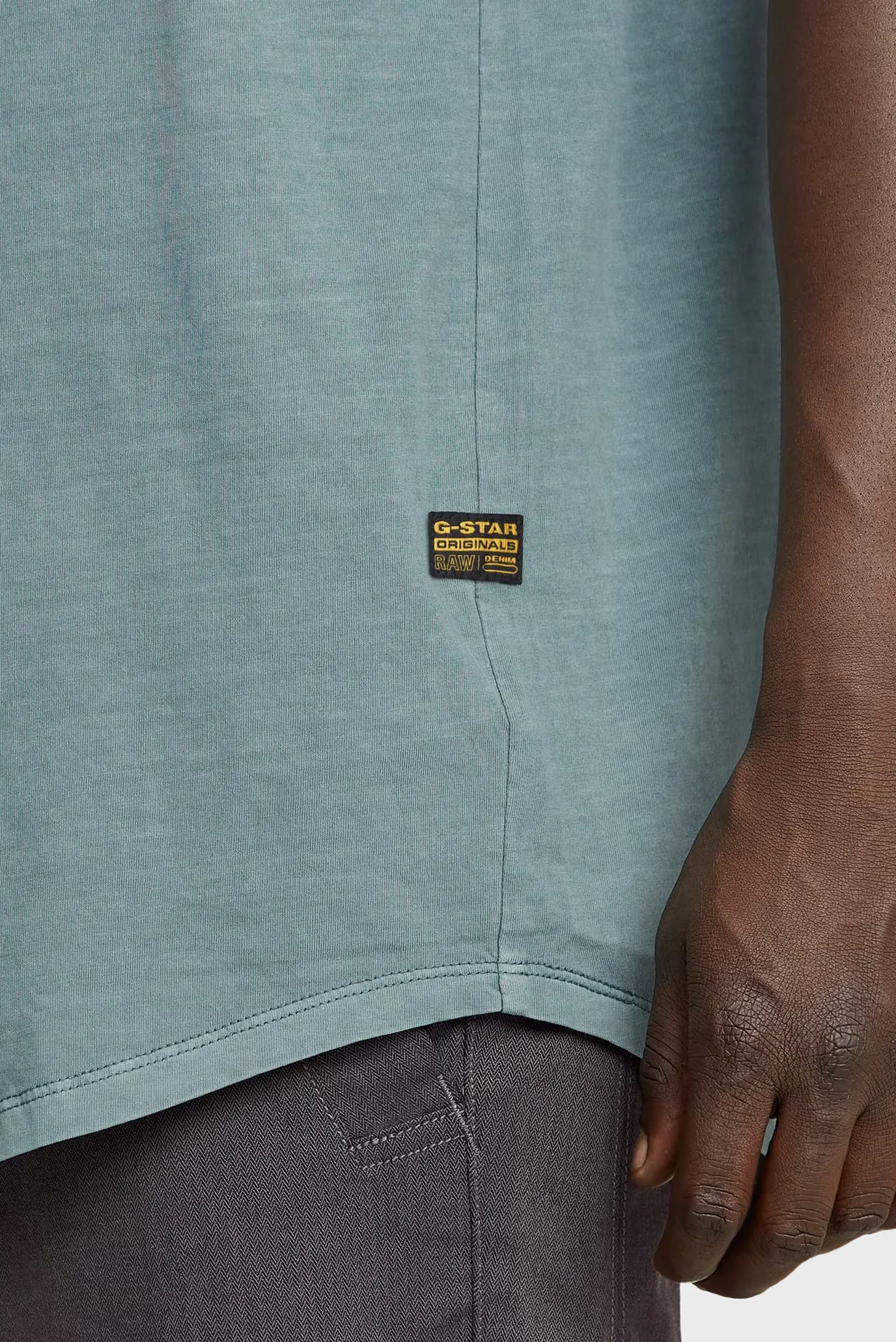 Чоловіча блакитна футболка Lash 4