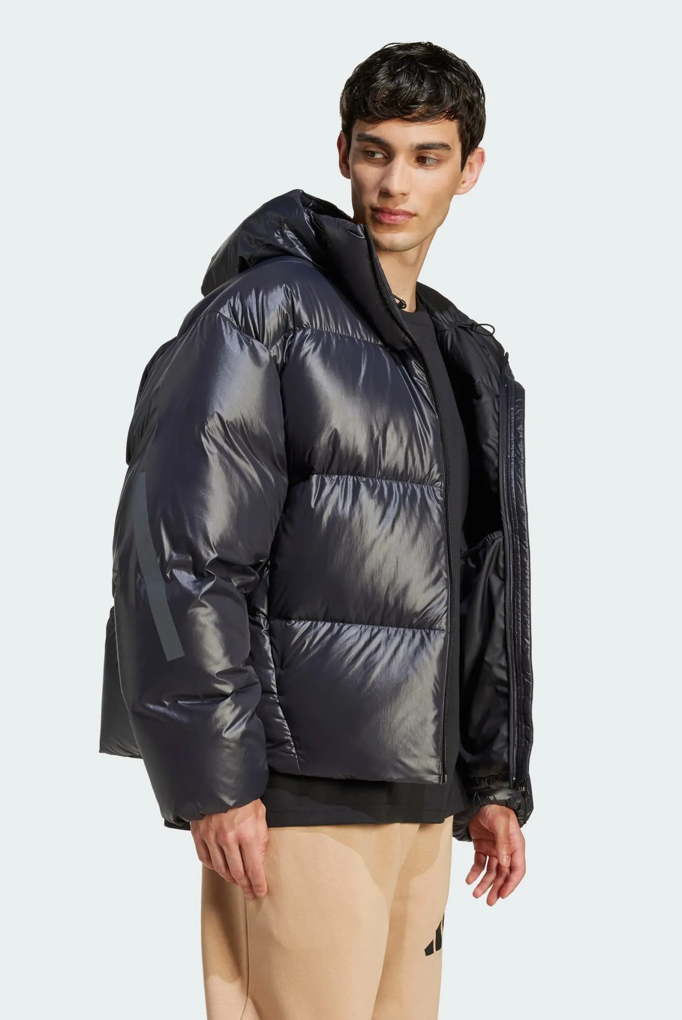 Мужской черный пуховик ADIDAS Z.N.E. Puffer Climawarm 2