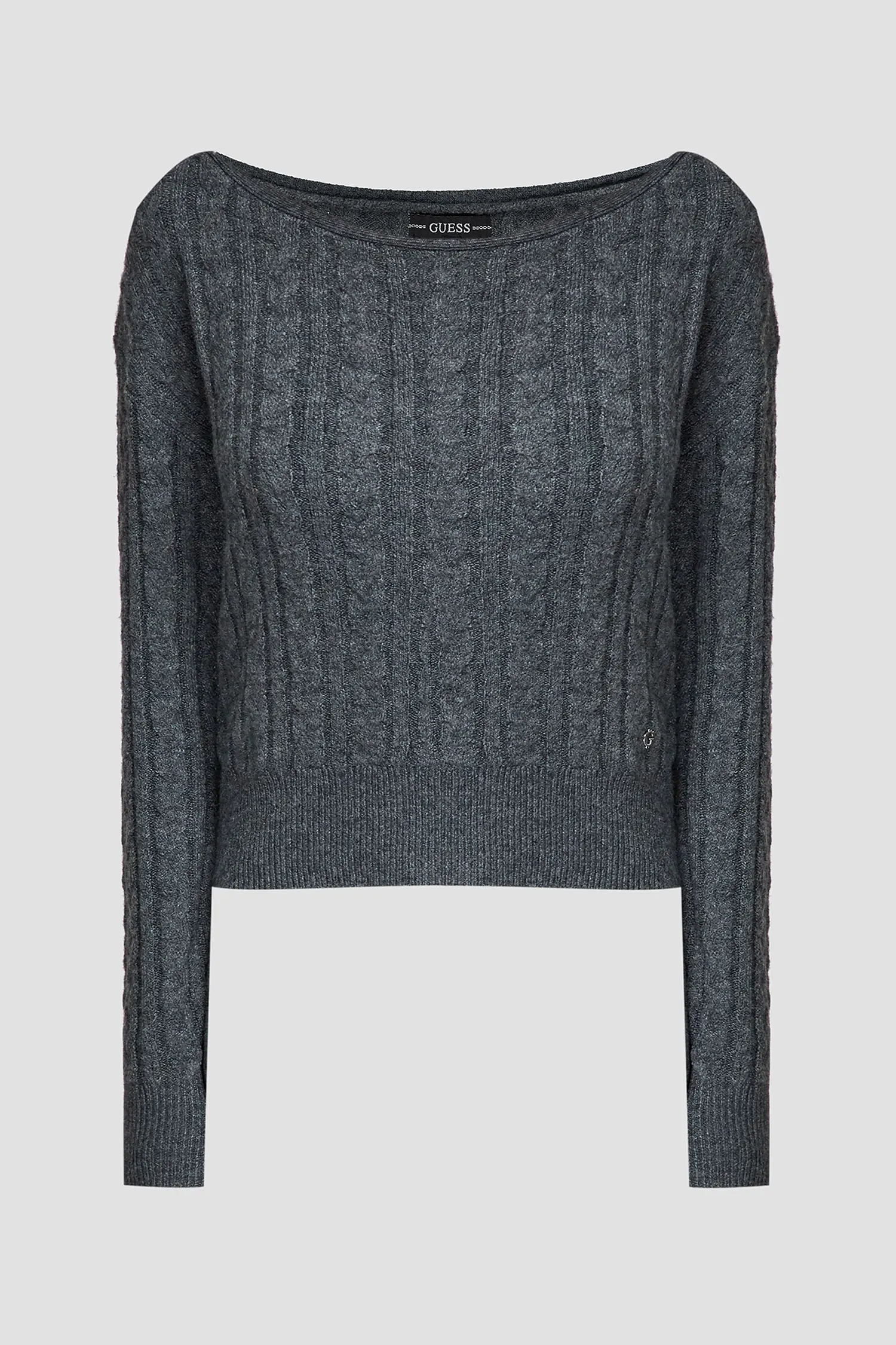 Женский серый джемпер 6