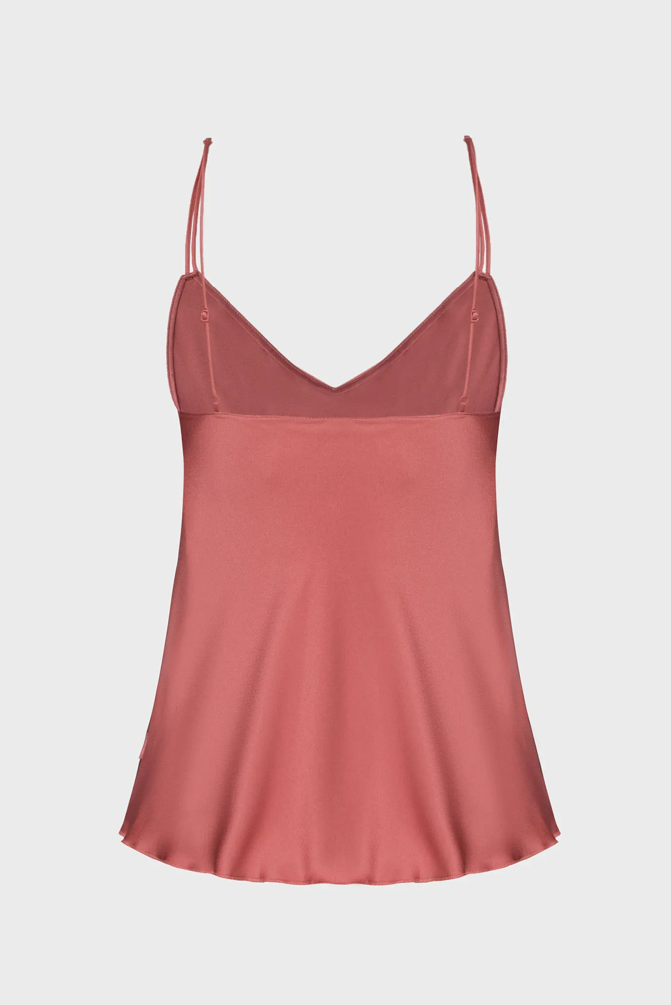 Женский коралловый топ SATIN CAMI 8