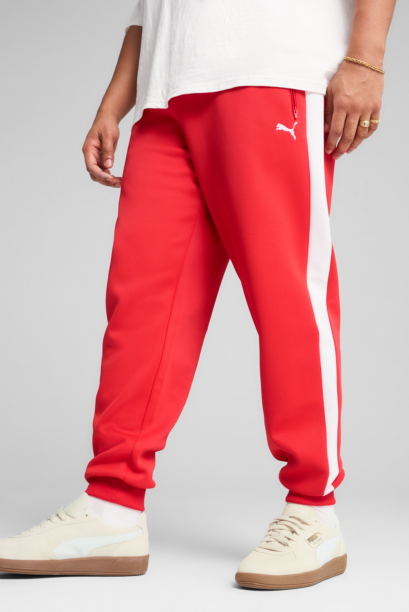 Мужские красные спортивные брюки T7 ALWAYS ON Track Pants Men 1