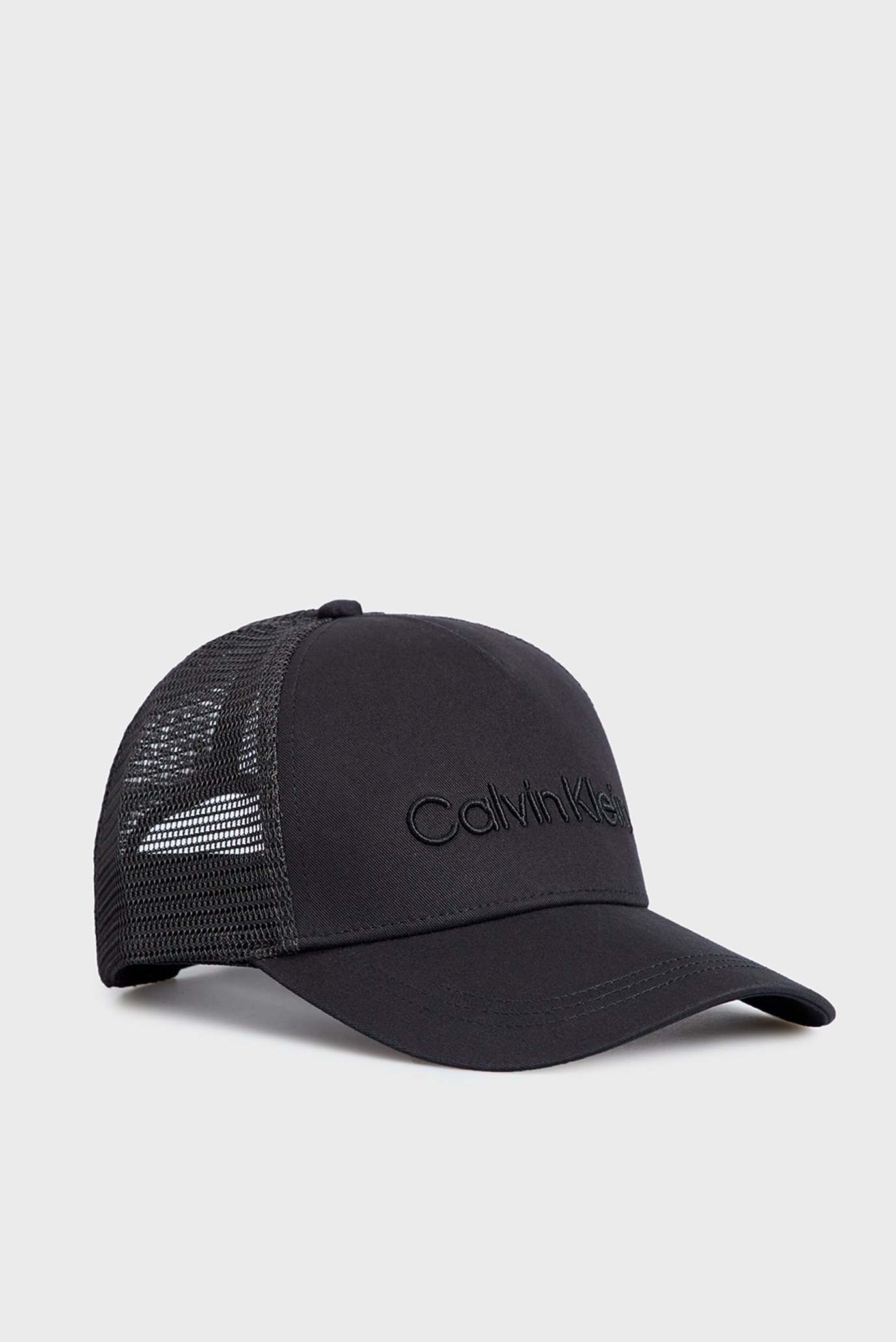 Чоловіча чорна кепка CALVIN EMBROIDERY TRUCKER 1