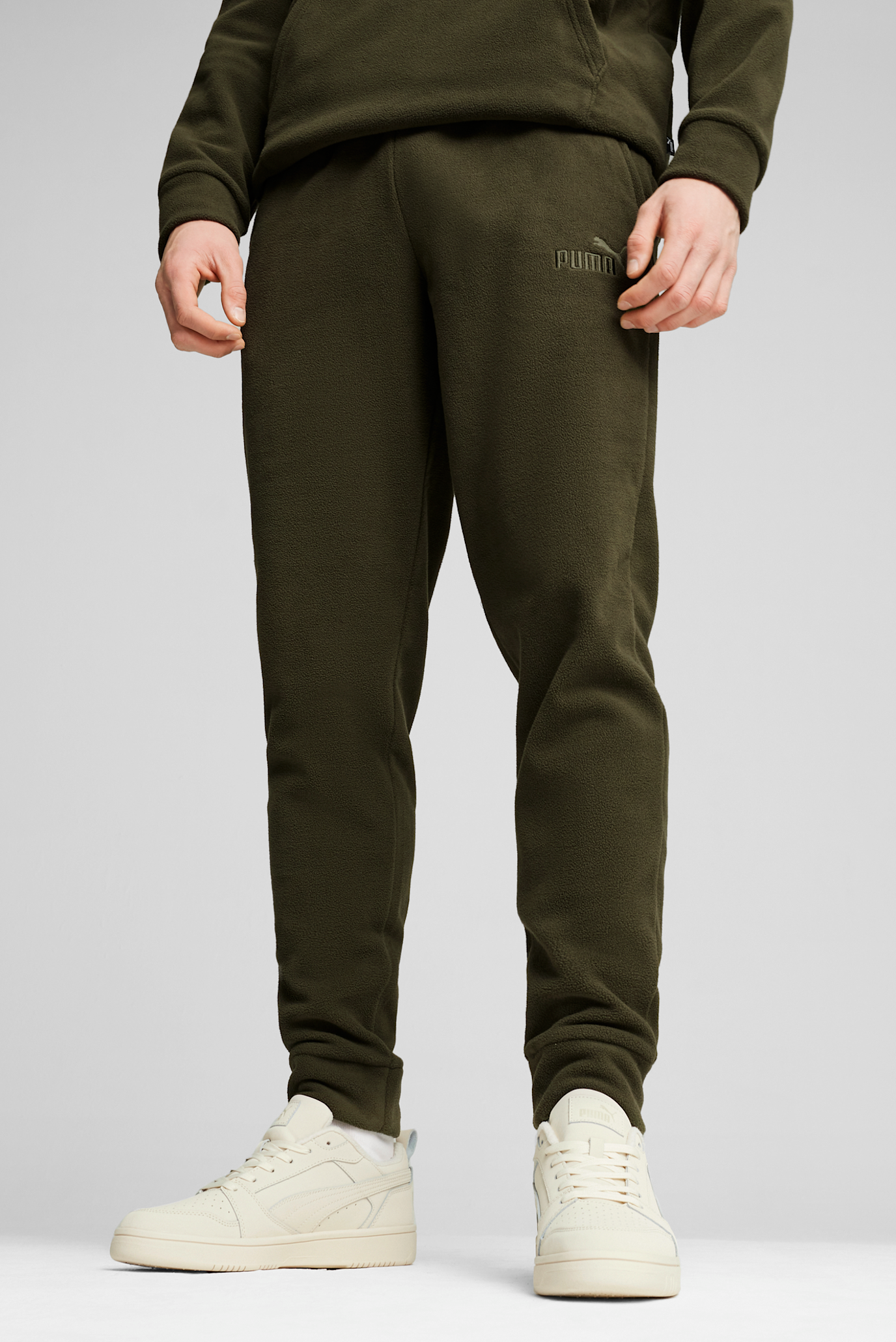 Мужские зеленые спортивные брюки ESS ELEVATED Sweatpants Men 1