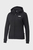 Женское черное худи Essentials Full-Zip Full-Length Women's Hoodie