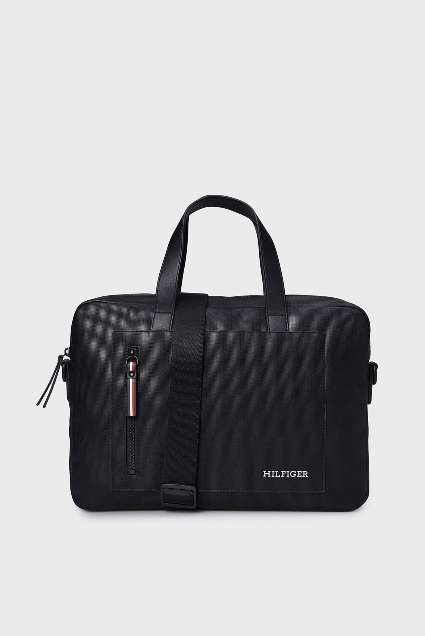 Мужская черная сумка для ноутбука TH PIQUE SLIM COMPUTER BAG Черный ONESIZE Tommy Hilfiger AM0AM11784 Мужская черная сумка для ноутбука TH PIQUE SLIM COMPUTER BAG Черный ONESIZE Tommy Hilfiger AM0AM11784