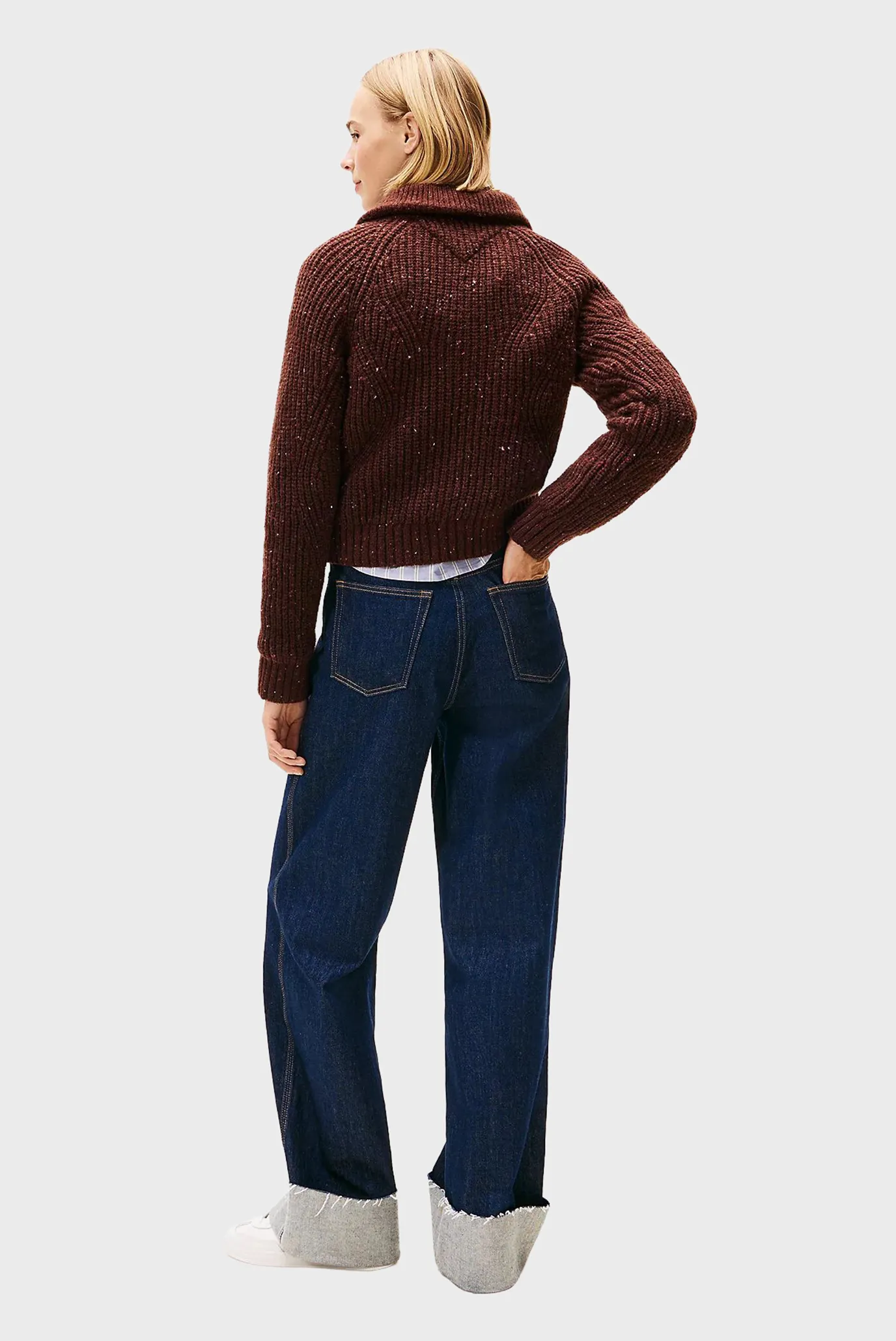 Женская коричневая кофта NEP 3