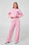 Детский розовый спортивный костюм (худи, брюки)