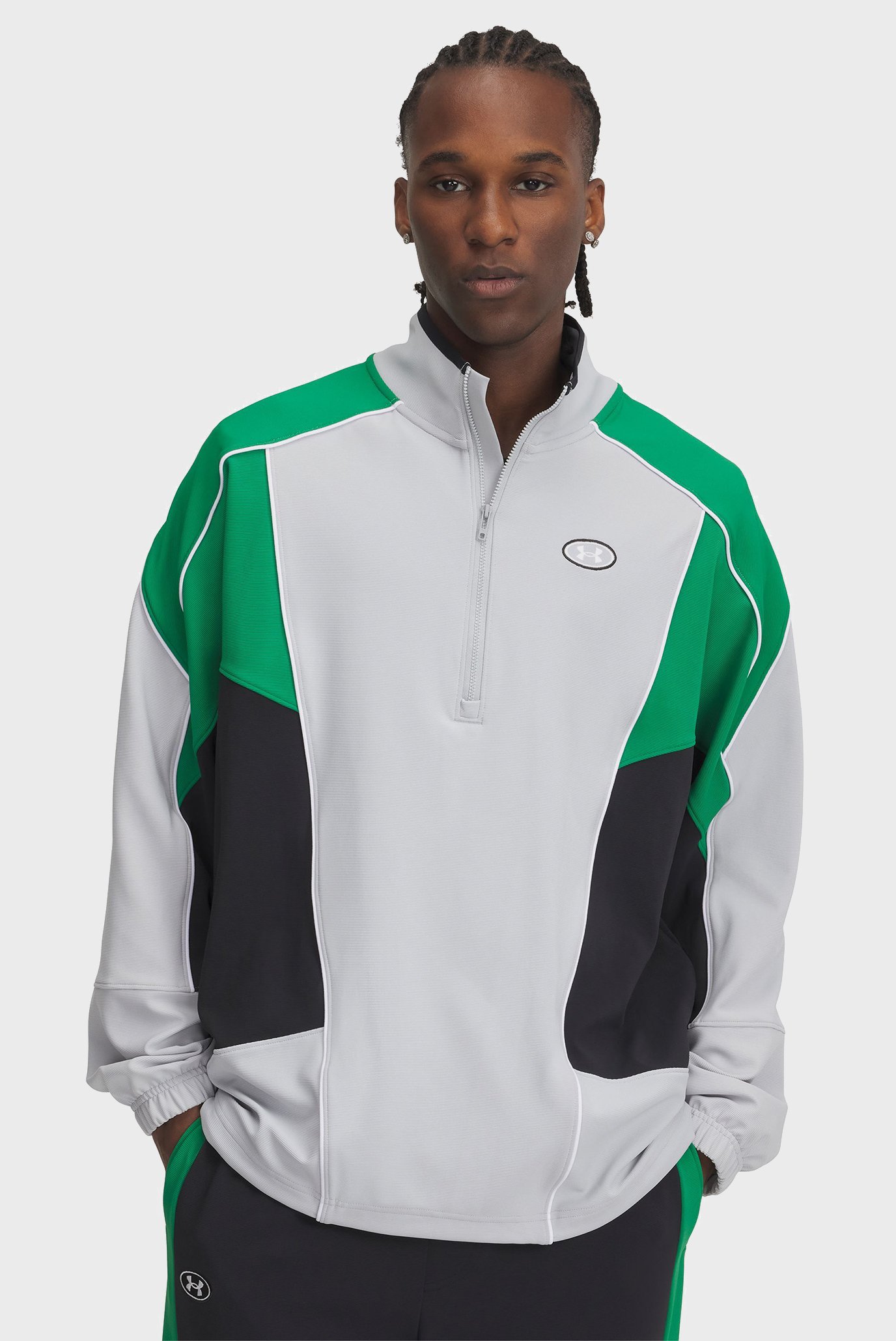 Мужская спортивная кофта Best Level Tricot Jacket CB Разноцветный XXL Under Armour 6000655-011 Мужская спортивная кофта Best Level Tricot Jacket CB Разноцветный XXL Under Armour 6000655-011