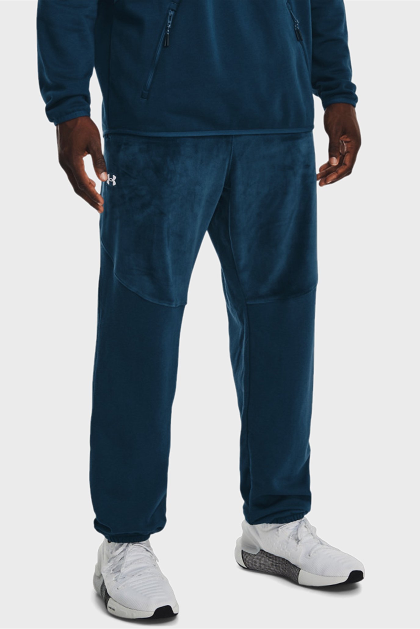 Чоловічі сині спортивні штани UA Journey Fleece Jogger 1