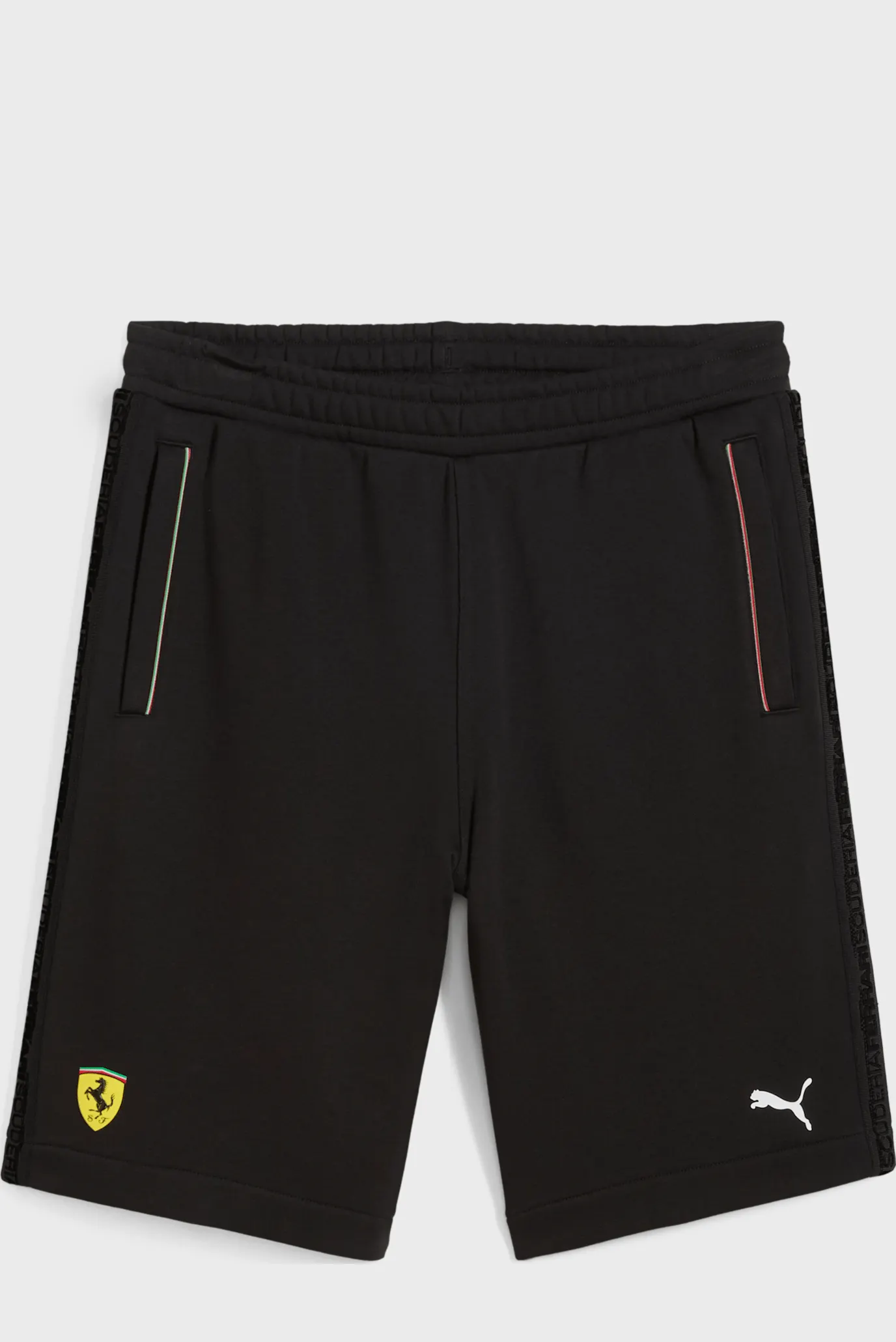 Чоловічі чорні шорти Scuderia Ferrari Race Sweat Shorts Men 4