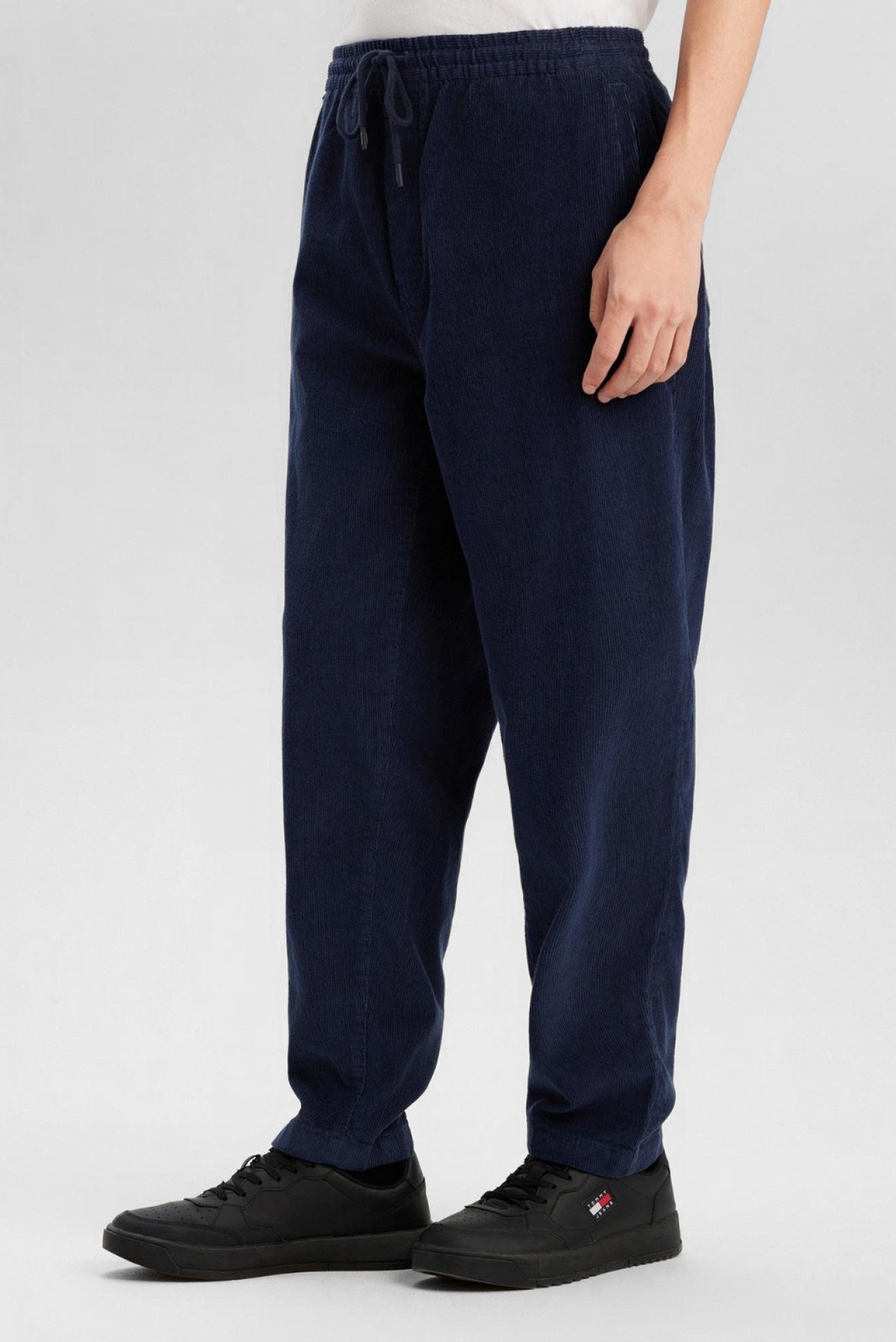 Мужские темно-синие вельветовые брюки TJM CORDUROY 1