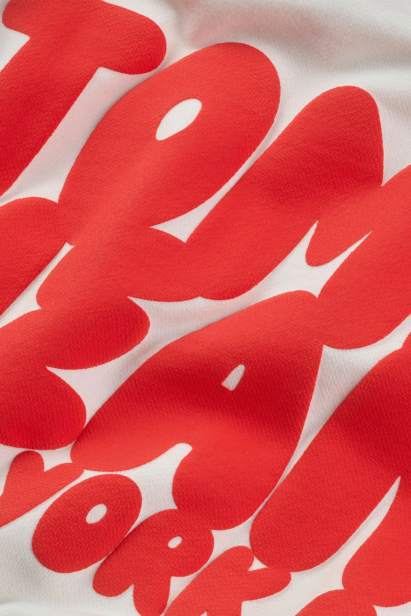 Женский белый свитшот TJW BUBBLE CREW 5