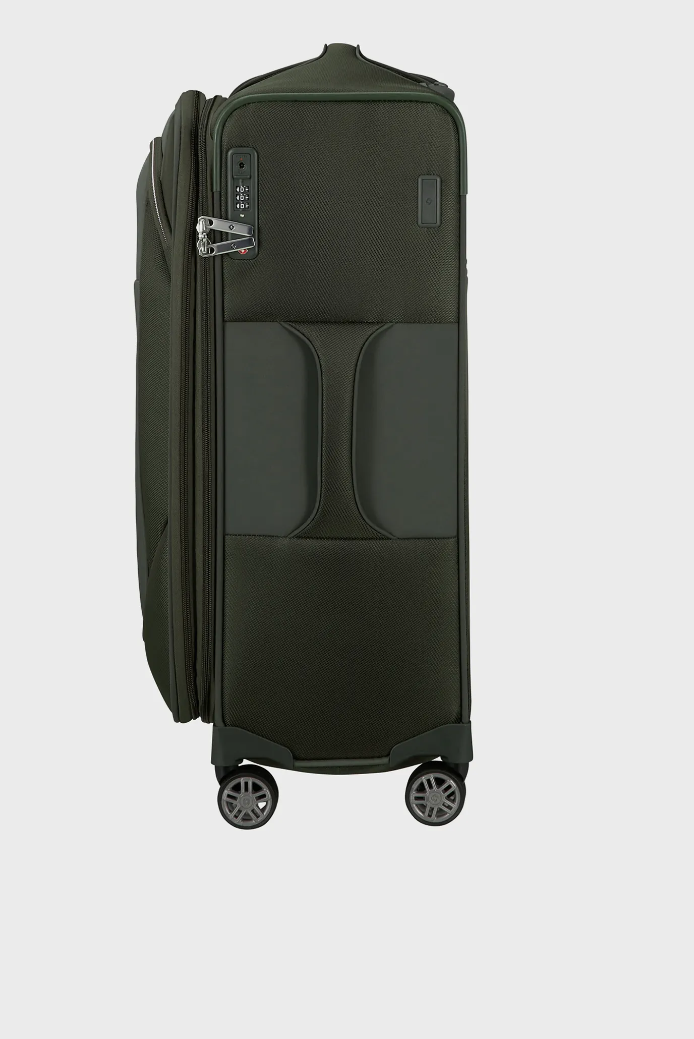 Темно-зелена валіза 67 см RE-LITE 2