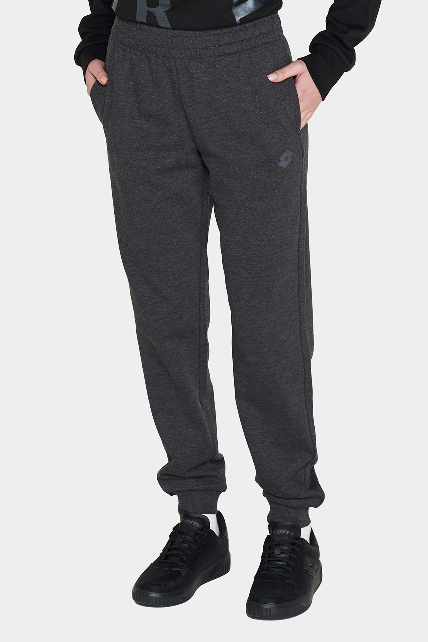 Женские темно-серые спортивные брюки MSC W PANT MEL 1