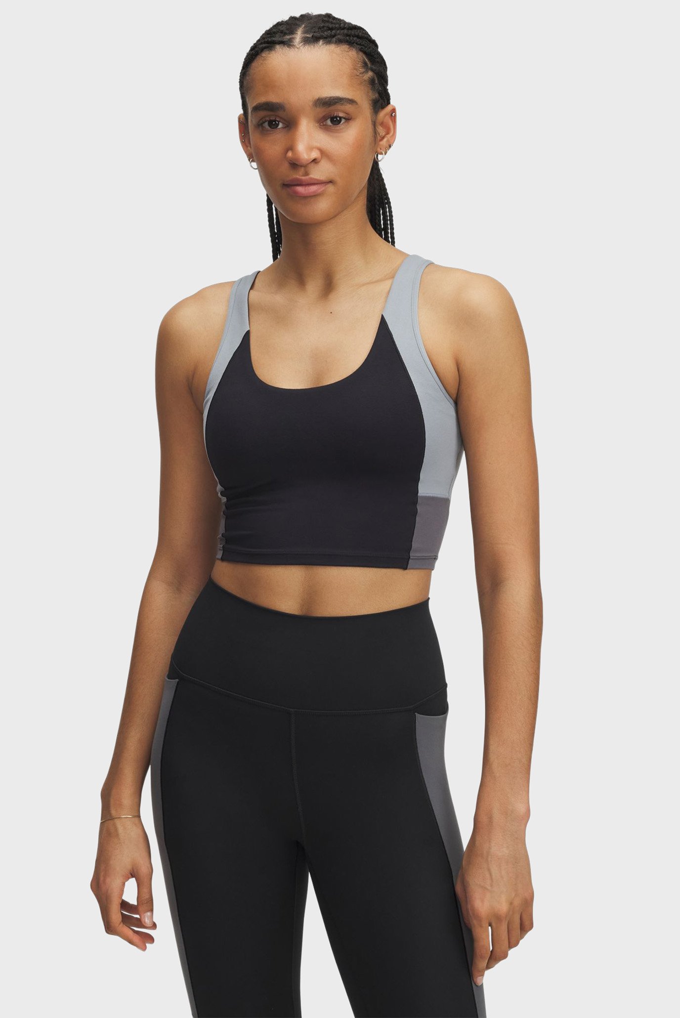 Женский топ Meridian Colorblock Tank Черный XS Under Armour 6004001-002 Женский топ Meridian Colorblock Tank Черный XS Under Armour 6004001-002