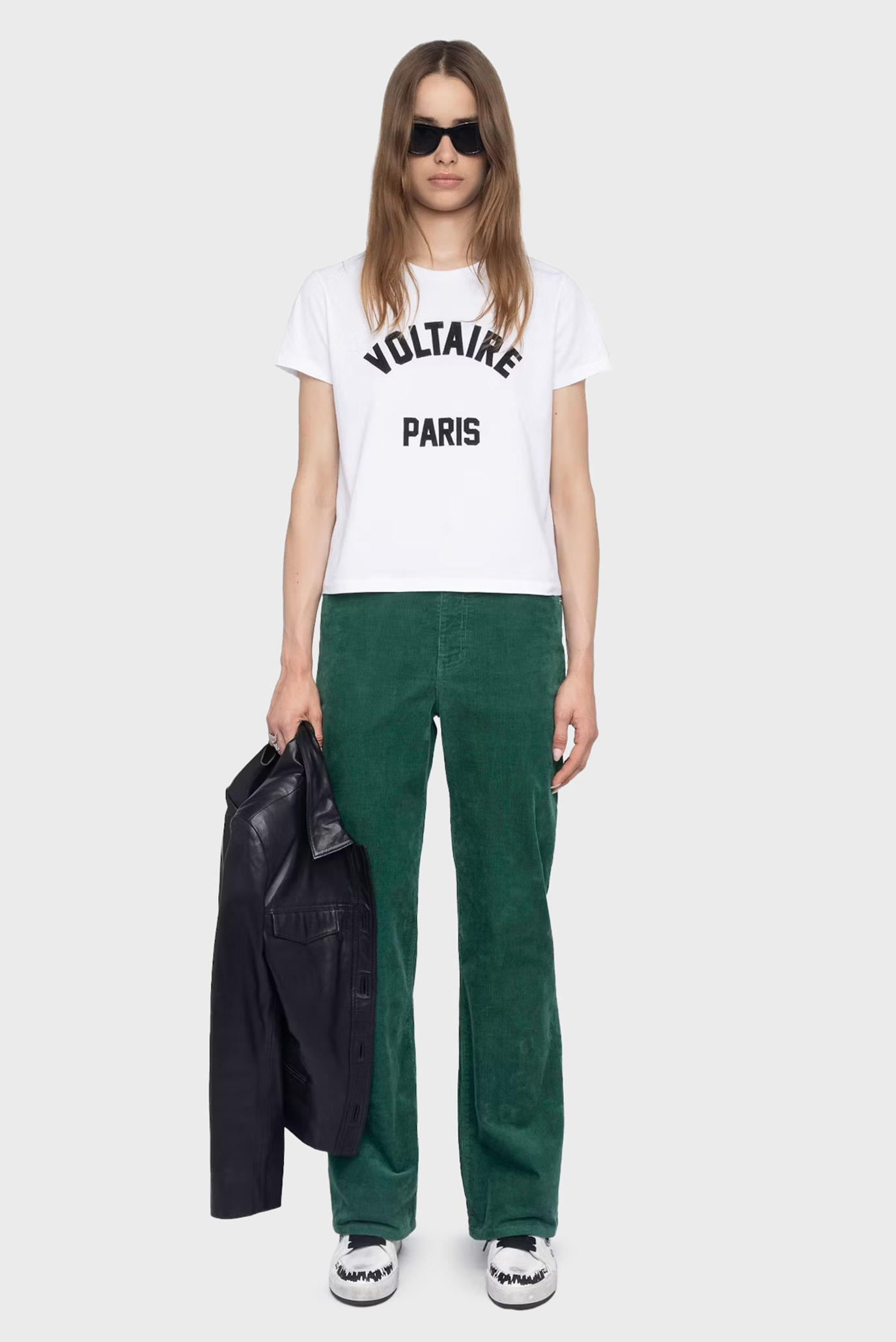 Женская белая футболка Alys Белый S ZADIG&VOLTAIRE JWTS02837_WHITE Женская белая футболка Alys Белый S ZADIG&VOLTAIRE JWTS02837_WHITE