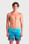 Мужские голубые плавательные шорты с узором WATER PRINTS BEACH BOXER AO